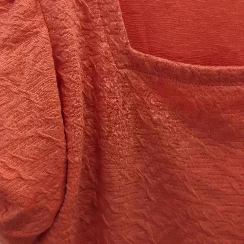 NINE West women's coral blouse xsmall